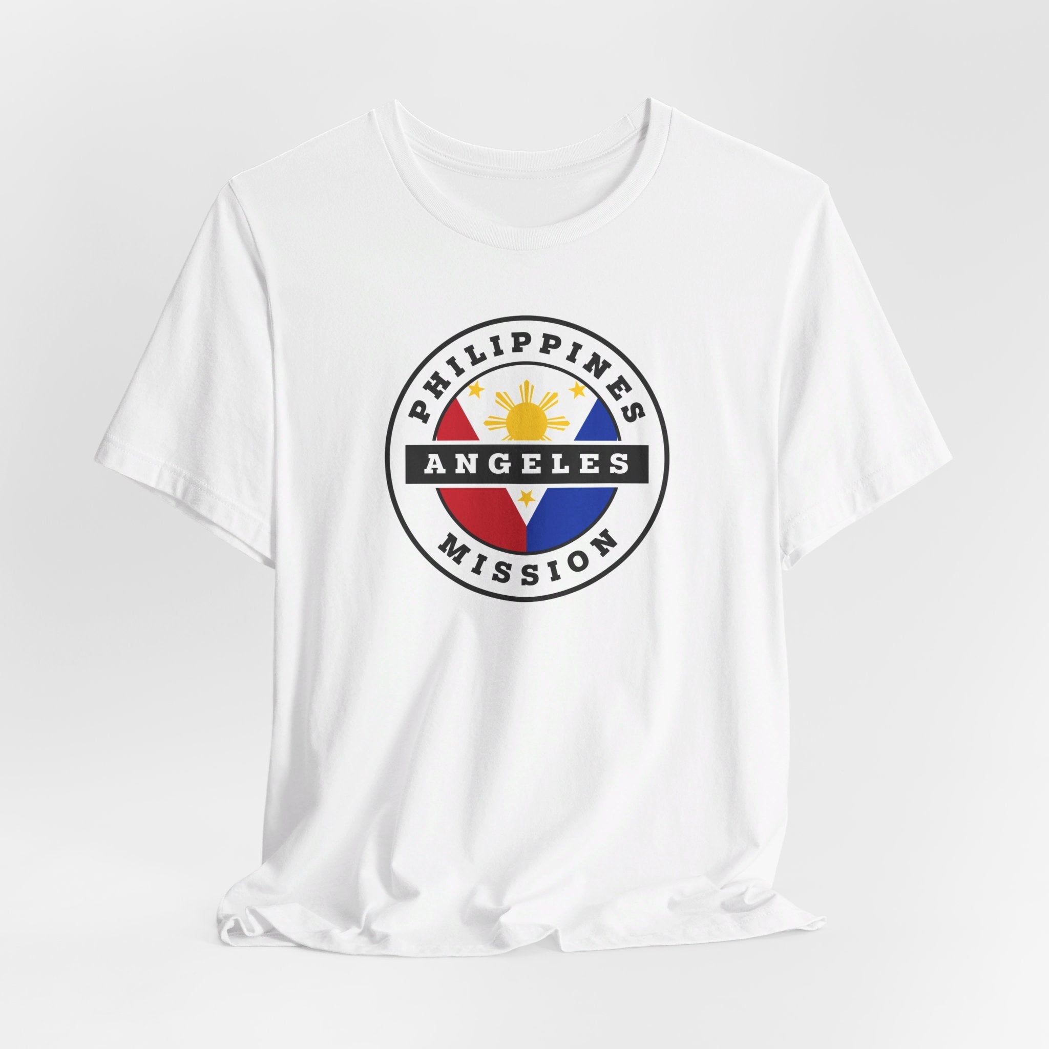 Philippines Angeles Mission Circular Flag T-shirt - Latter-Day Saint LDS Missionary Gift - Book of Mormon