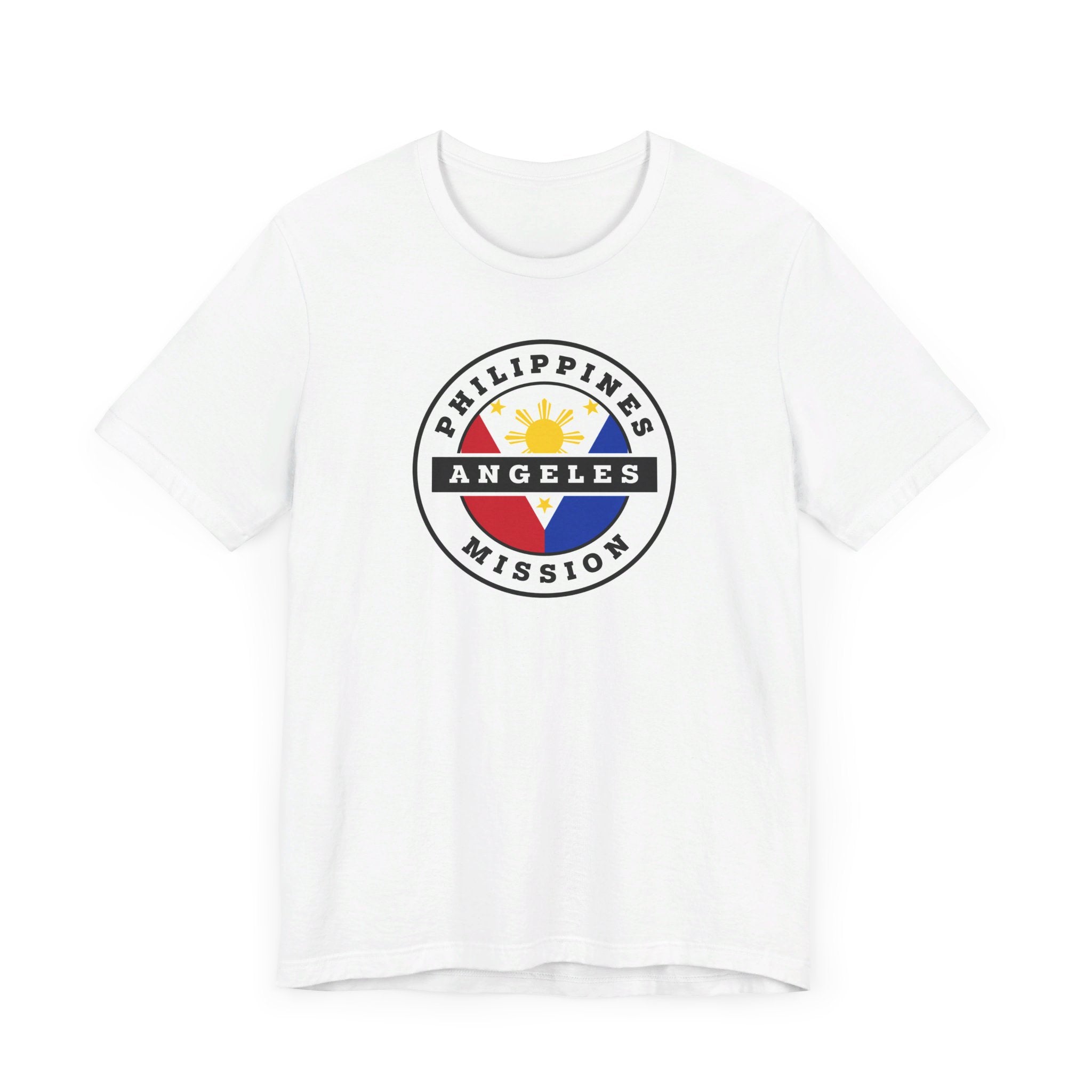 Philippines Angeles Mission Circular Flag T-shirt - Latter-Day Saint LDS Missionary Gift - Book of Mormon