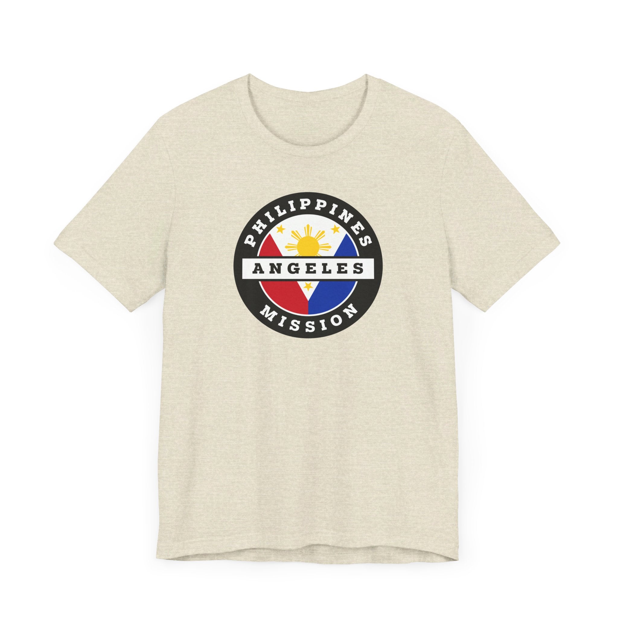 Philippines Angeles Mission Circular Flag T-shirt - Latter-Day Saint LDS Missionary Gift - Book of Mormon