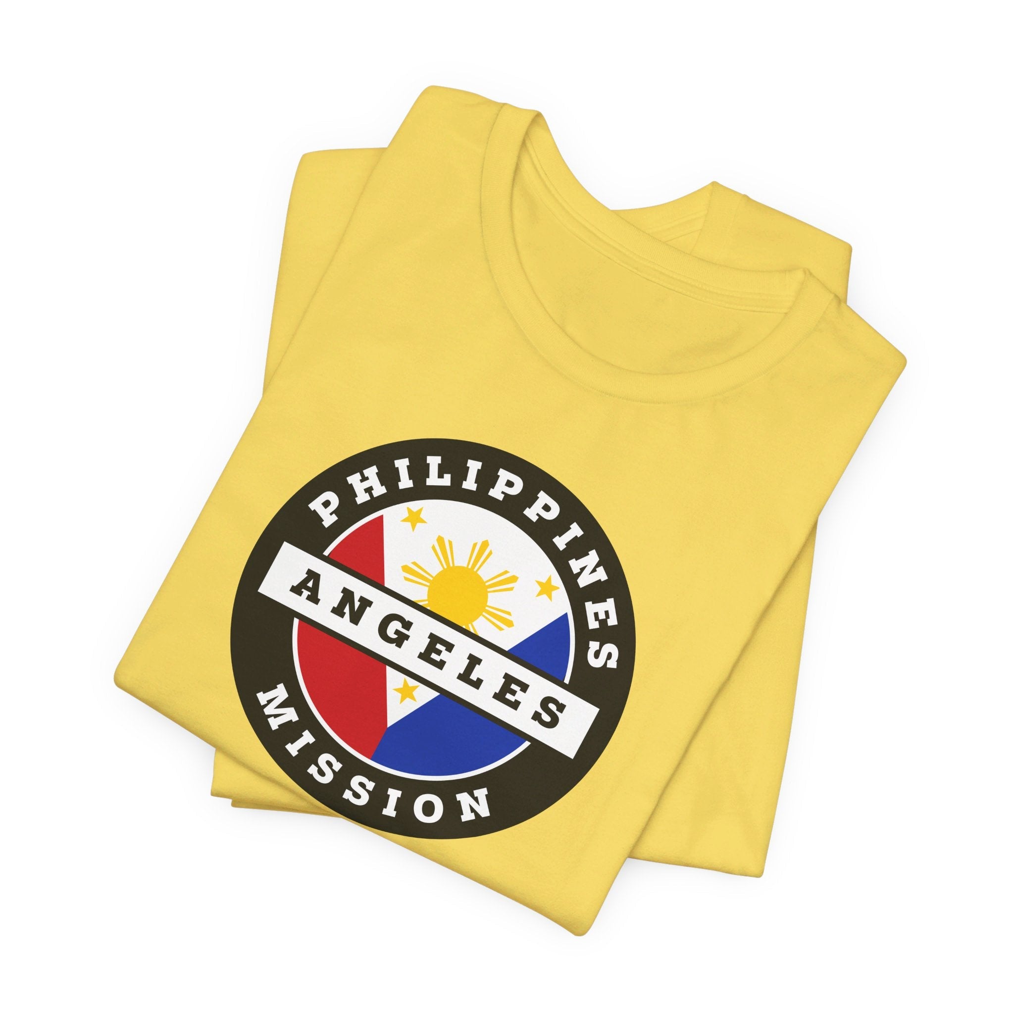 Philippines Angeles Mission Circular Flag T-shirt - Latter-Day Saint LDS Missionary Gift - Book of Mormon