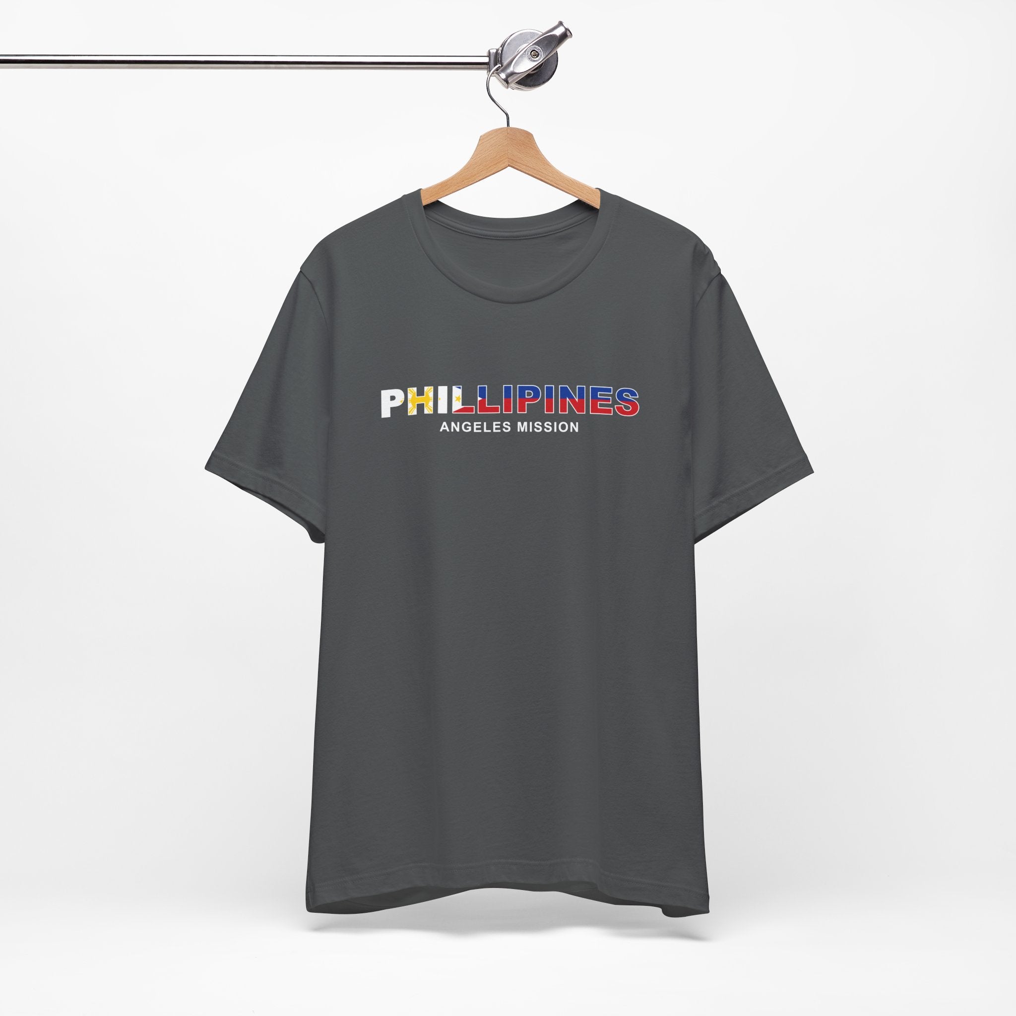 Philippines Angeles Mission Flag Title T-shirt - Latter-Day Saint LDS Missionary Gift - Book of Mormon