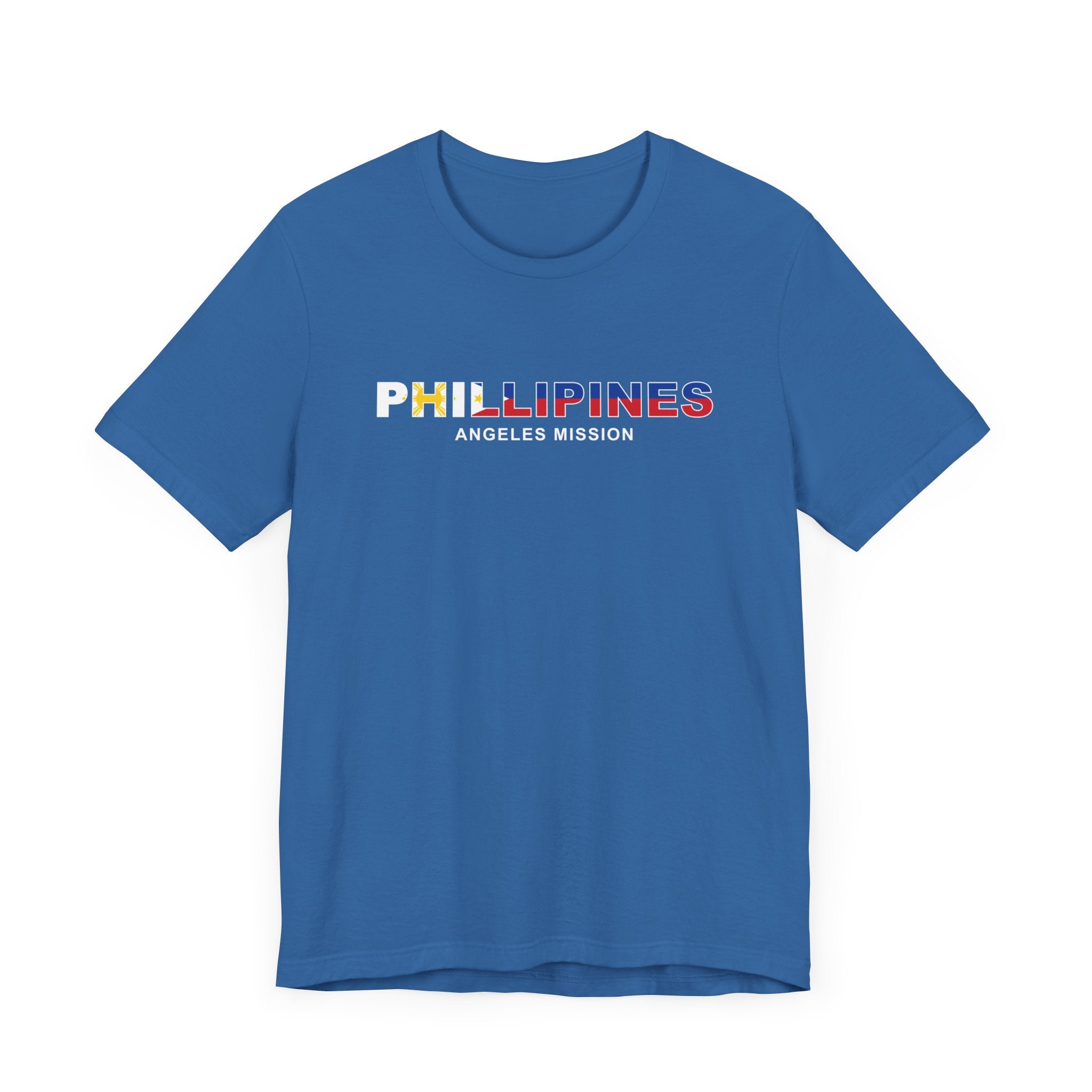 Philippines Angeles Mission Flag Title T-shirt - Latter-Day Saint LDS Missionary Gift - Book of Mormon