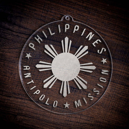 Philippines Antipolo Mission Christmas Ornament - Latter-Day Saint LDS Missionary Gift - Book of Mormon