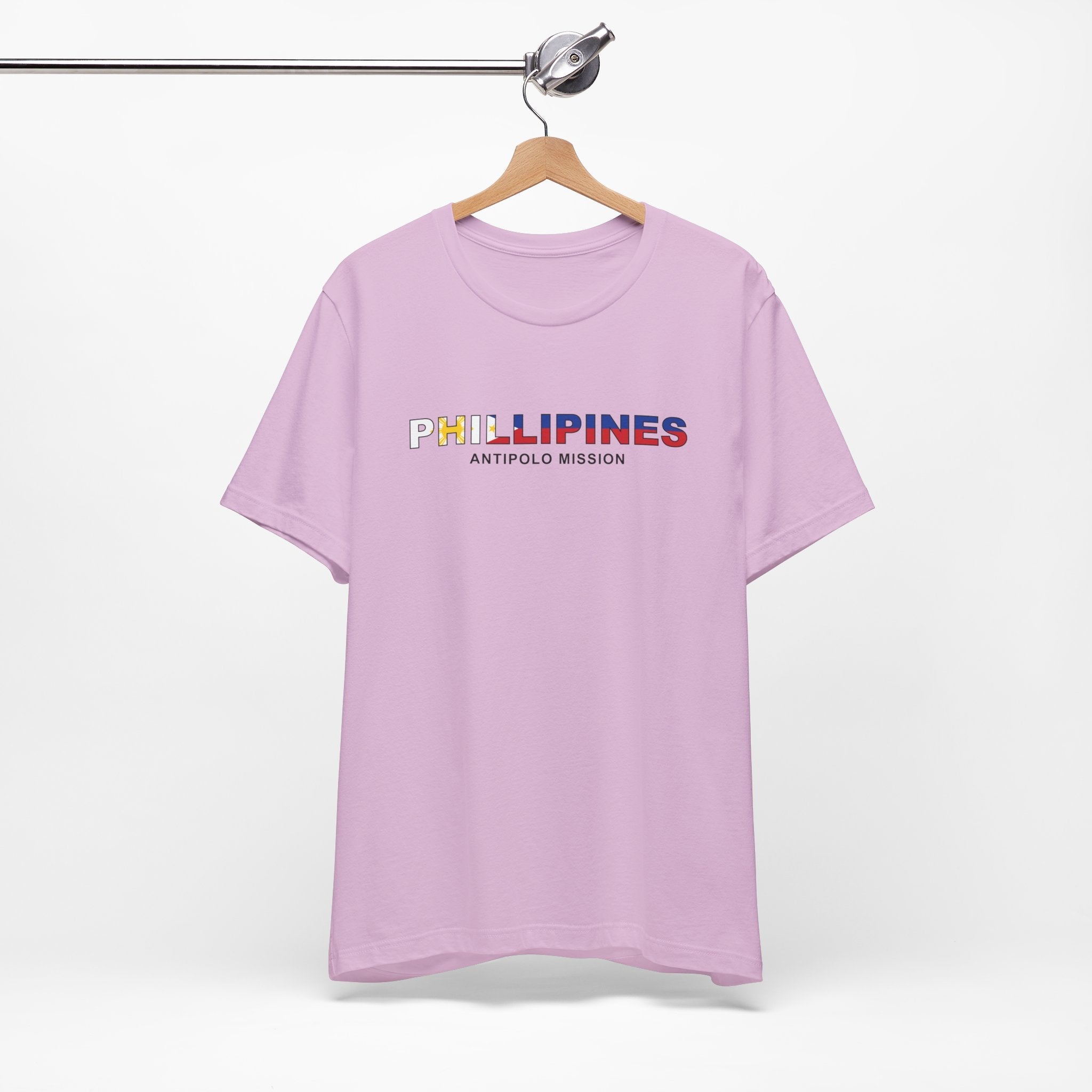 Philippines Antipolo Mission Flag Title T-shirt - Latter-Day Saint LDS Missionary Gift - Book of Mormon