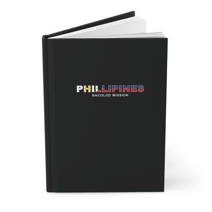 Philippines Bacolod Mission Flag Title Hardcover Journal Matte - Latter-Day Saint LDS Missionary Gift - Book of Mormon