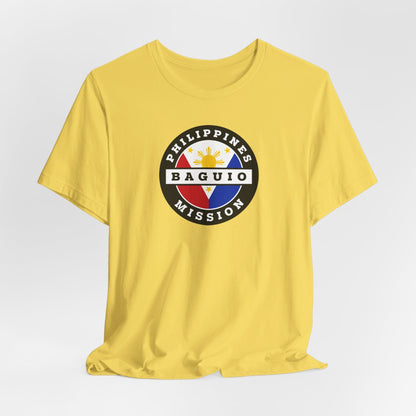 Philippines Baguio Mission Circular Flag T-shirt - Latter-Day Saint LDS Missionary Gift - Book of Mormon