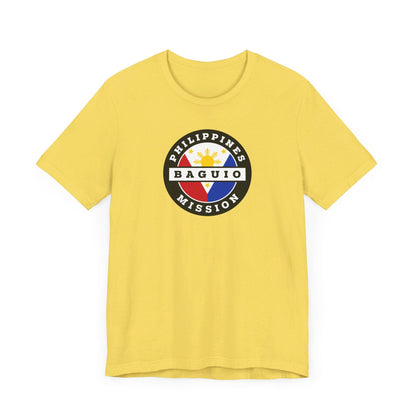 Philippines Baguio Mission Circular Flag T-shirt - Latter-Day Saint LDS Missionary Gift - Book of Mormon