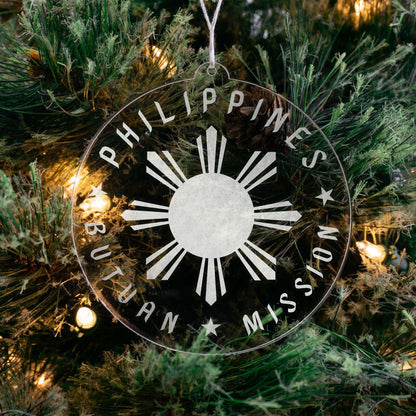 Philippines Butuan Mission Christmas Ornament - Latter-Day Saint LDS Missionary Gift - Book of Mormon