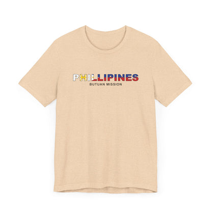 Philippines Butuan Mission Flag Title T-shirt - Latter-Day Saint LDS Missionary Gift - Book of Mormon