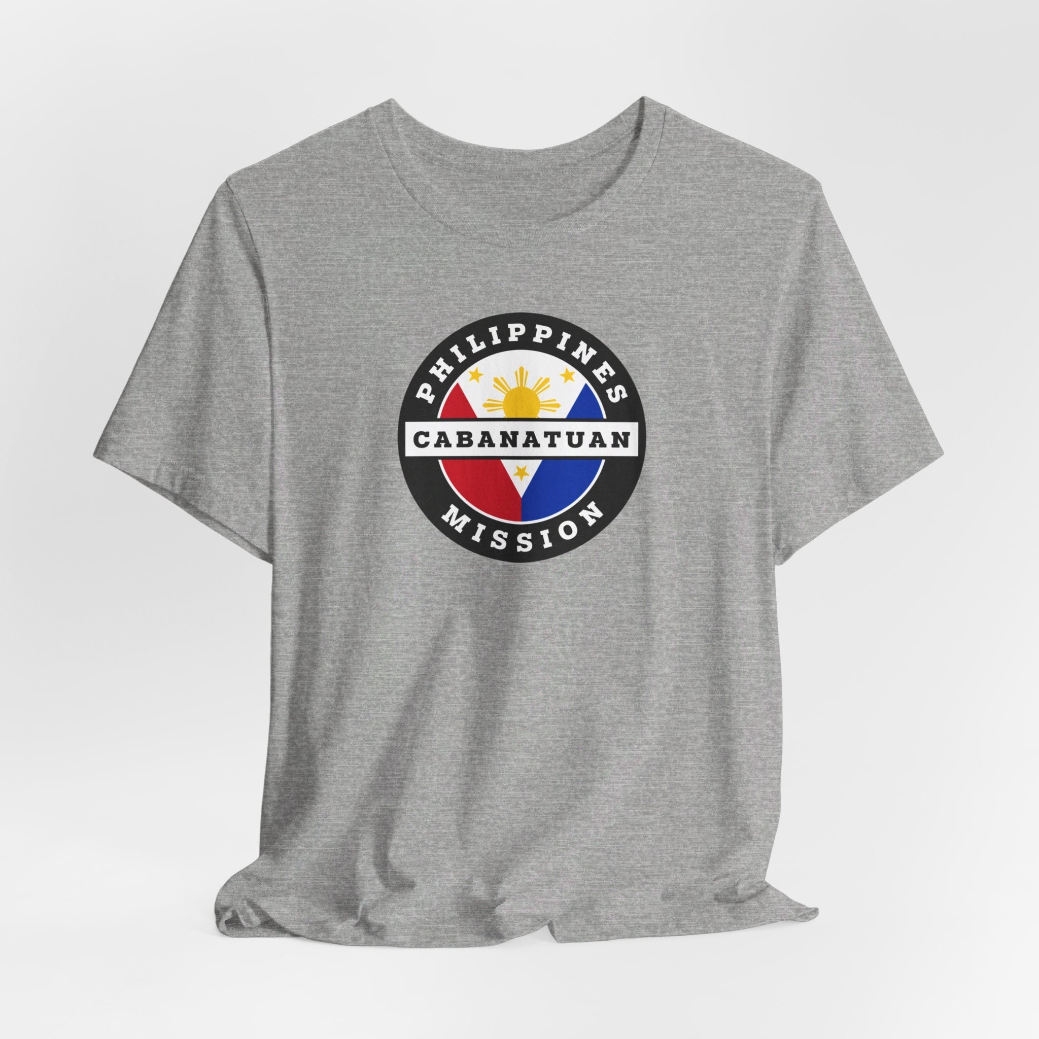 Philippines Cabanatuan Mission Circular Flag T-shirt - Latter-Day Saint LDS Missionary Gift - Book of Mormon