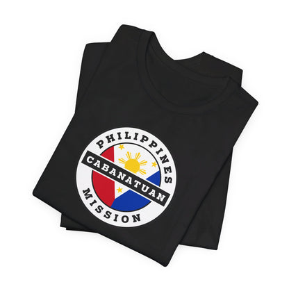 Philippines Cabanatuan Mission Circular Flag T-shirt - Latter-Day Saint LDS Missionary Gift - Book of Mormon