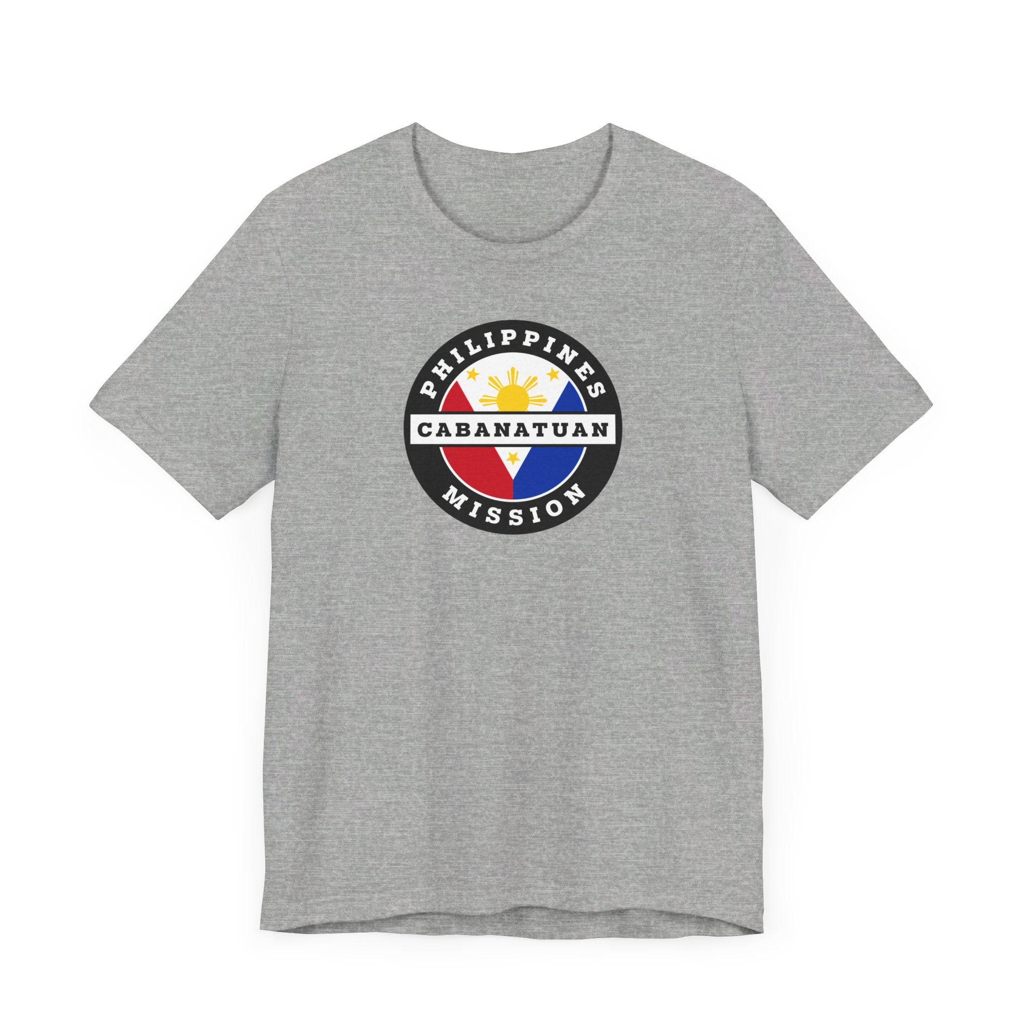 Philippines Cabanatuan Mission Circular Flag T-shirt - Latter-Day Saint LDS Missionary Gift - Book of Mormon