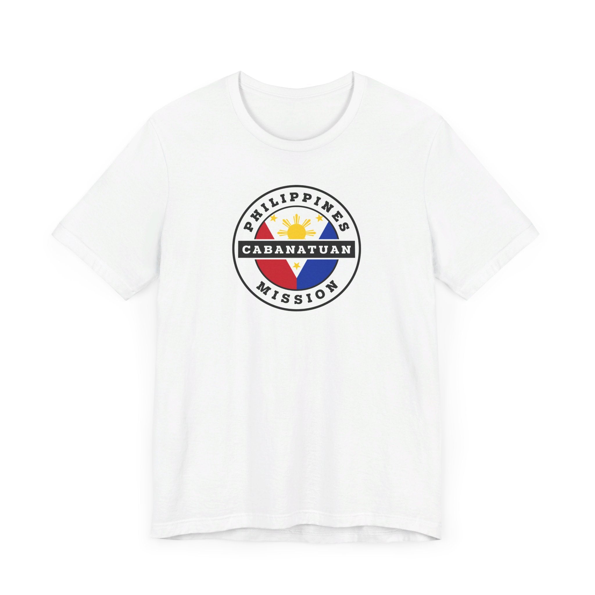 Philippines Cabanatuan Mission Circular Flag T-shirt - Latter-Day Saint LDS Missionary Gift - Book of Mormon