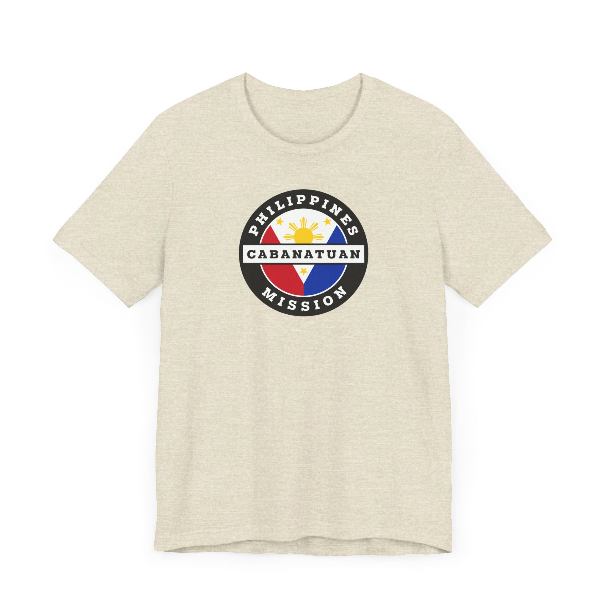 Philippines Cabanatuan Mission Circular Flag T-shirt - Latter-Day Saint LDS Missionary Gift - Book of Mormon