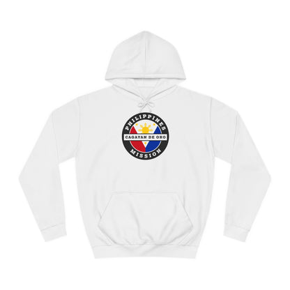 Philippines Cagayan De Oro Mission Flag Logo (Black Border) College Hoodie