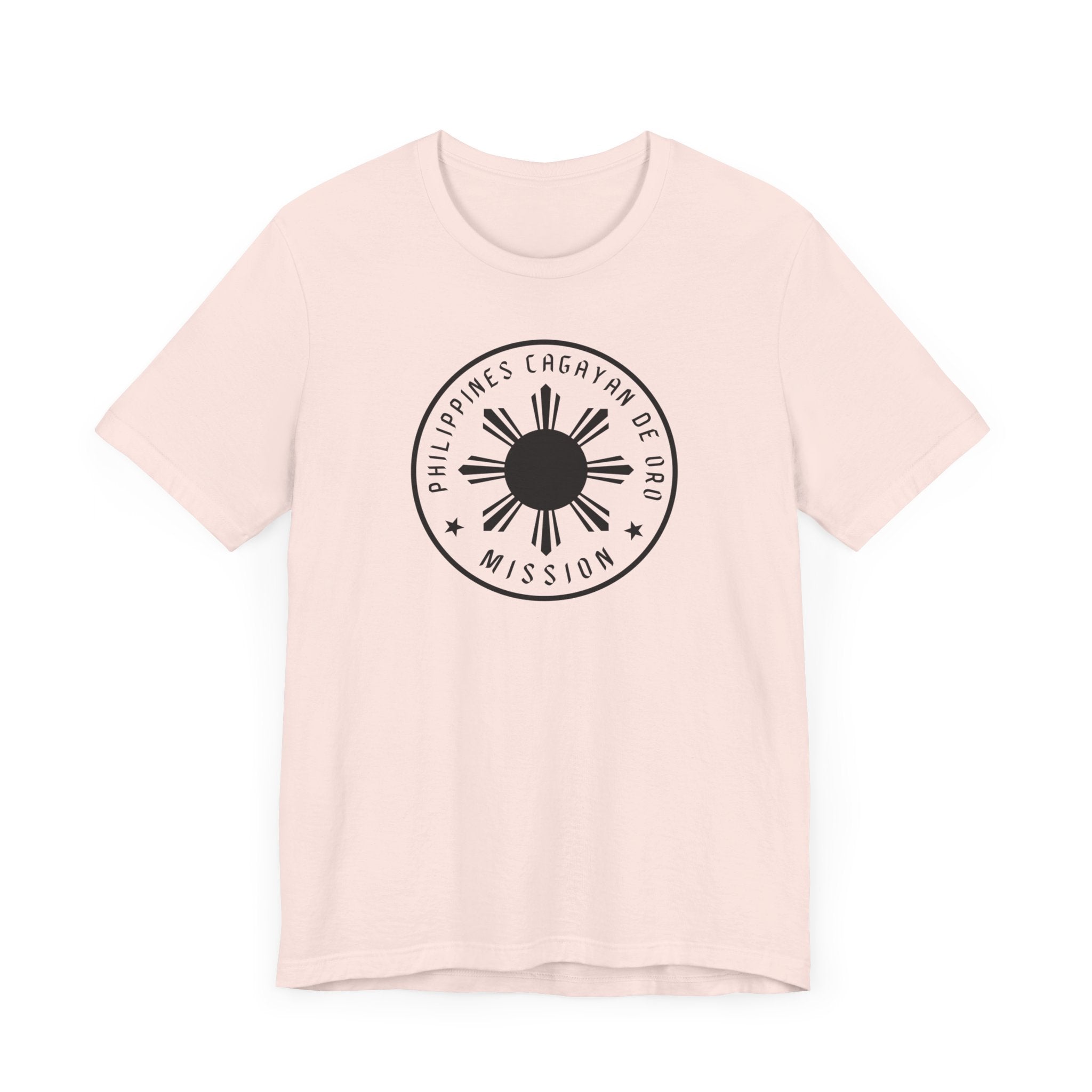 Philippines Cagayan De Oro Mission Monochrome Circle Logo T-Shirt - Latter-Day Saint LDS Missionary Gift - Book of Mormon