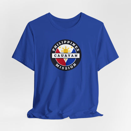 Philippines Cauayan Mission Circular Flag T-shirt - Latter-Day Saint LDS Missionary Gift - Book of Mormon