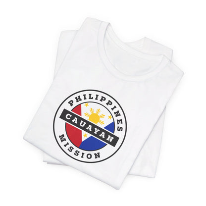 Philippines Cauayan Mission Circular Flag T-shirt - Latter-Day Saint LDS Missionary Gift - Book of Mormon