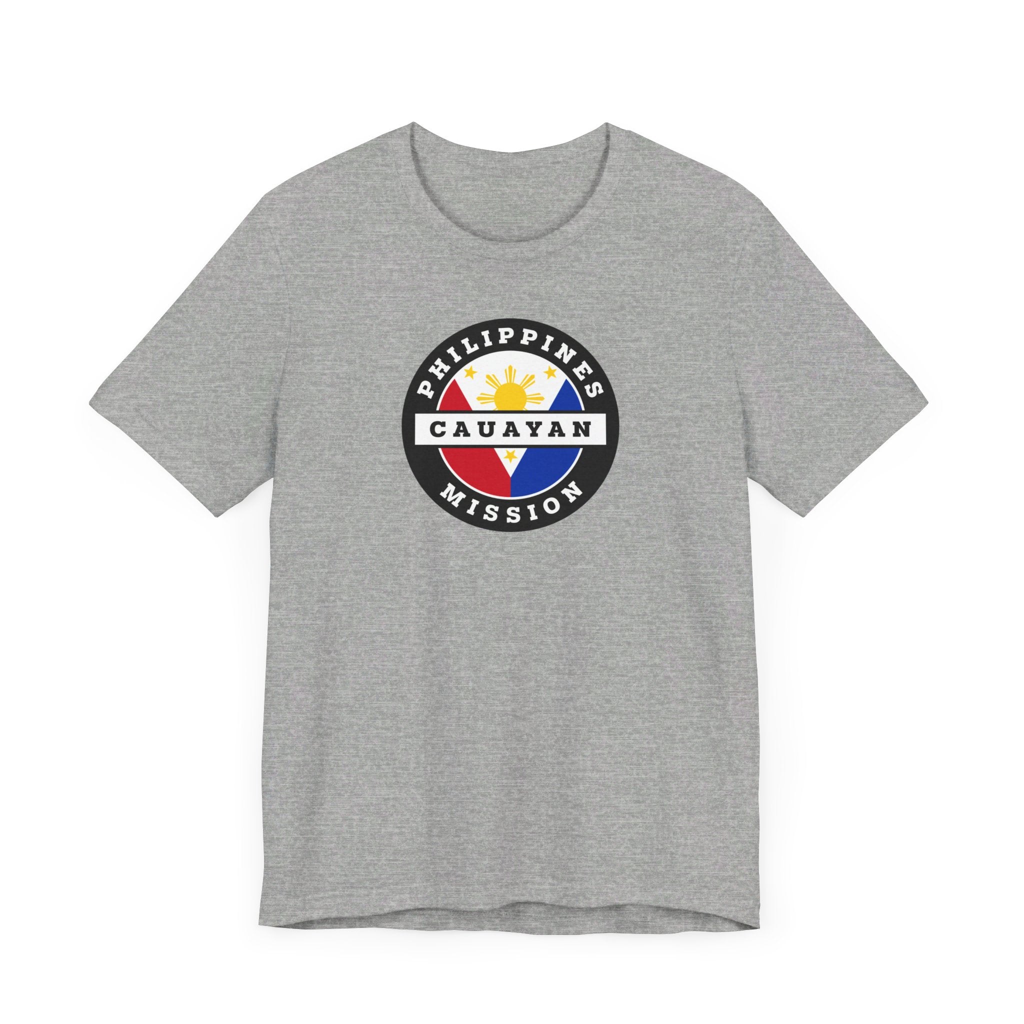 Philippines Cauayan Mission Circular Flag T-shirt - Latter-Day Saint LDS Missionary Gift - Book of Mormon