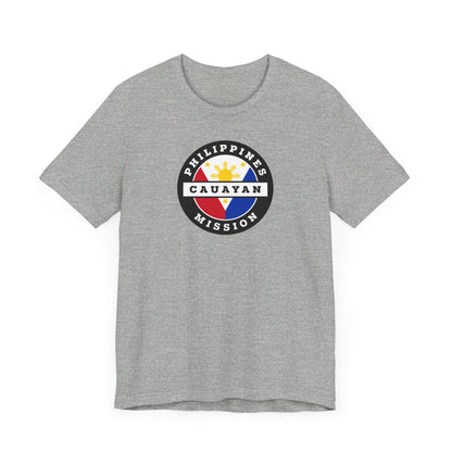 Philippines Cauayan Mission Circular Flag T-shirt - Latter-Day Saint LDS Missionary Gift - Book of Mormon