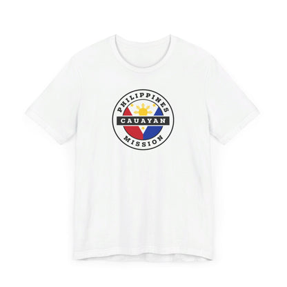 Philippines Cauayan Mission Circular Flag T-shirt - Latter-Day Saint LDS Missionary Gift - Book of Mormon