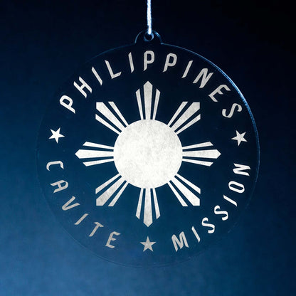 Philippines Cavite Mission Christmas Ornament - Latter-Day Saint LDS Missionary Gift - Book of Mormon