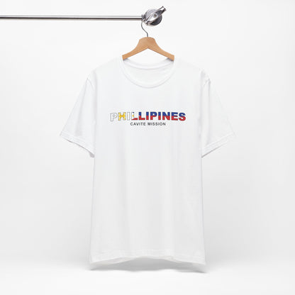 Philippines Cavite Mission Flag Title T-shirt - Latter-Day Saint LDS Missionary Gift - Book of Mormon