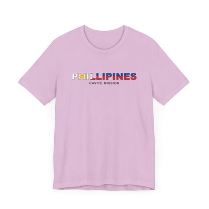 Philippines Cavite Mission Flag Title T-shirt - Latter-Day Saint LDS Missionary Gift - Book of Mormon