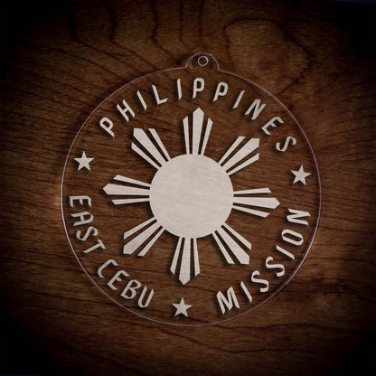 Philippines Cebu East Mission Christmas Ornament - Latter-Day Saint LDS Missionary Gift - Book of Mormon