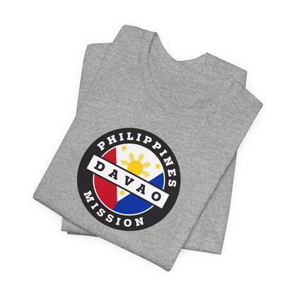 Philippines Davao Mission Circular Flag T-shirt - Latter-Day Saint LDS Missionary Gift - Book of Mormon