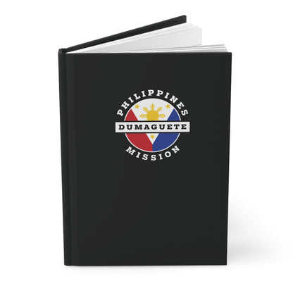 Philippines Dumaguete Mission Logo Design Black Hardcover Journal Matte - Latter-Day Saint LDS Missionary Gift - Book of Mormon