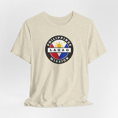 Philippines Laoag Mission Circular Flag T-shirt - Latter-Day Saint LDS Missionary Gift - Book of Mormon