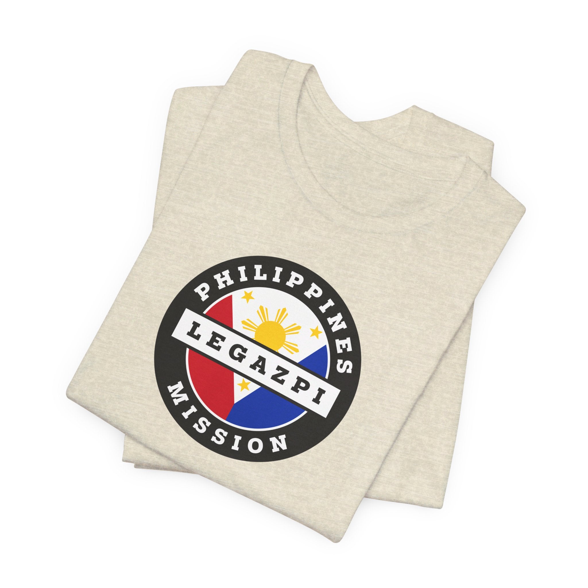 Philippines Legazpi Mission Circular Flag T-shirt - Latter-Day Saint LDS Missionary Gift - Book of Mormon