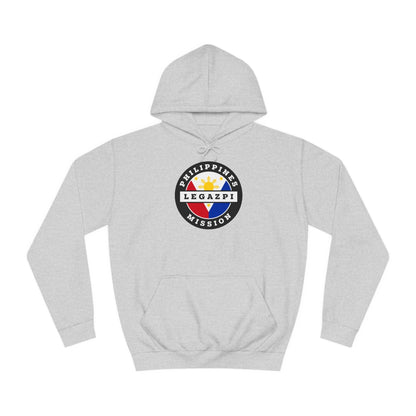 Philippines Legazpi Mission Flag Logo (Black Border) College Hoodie - Mission Wishlist - LDS Missionary Gift Store