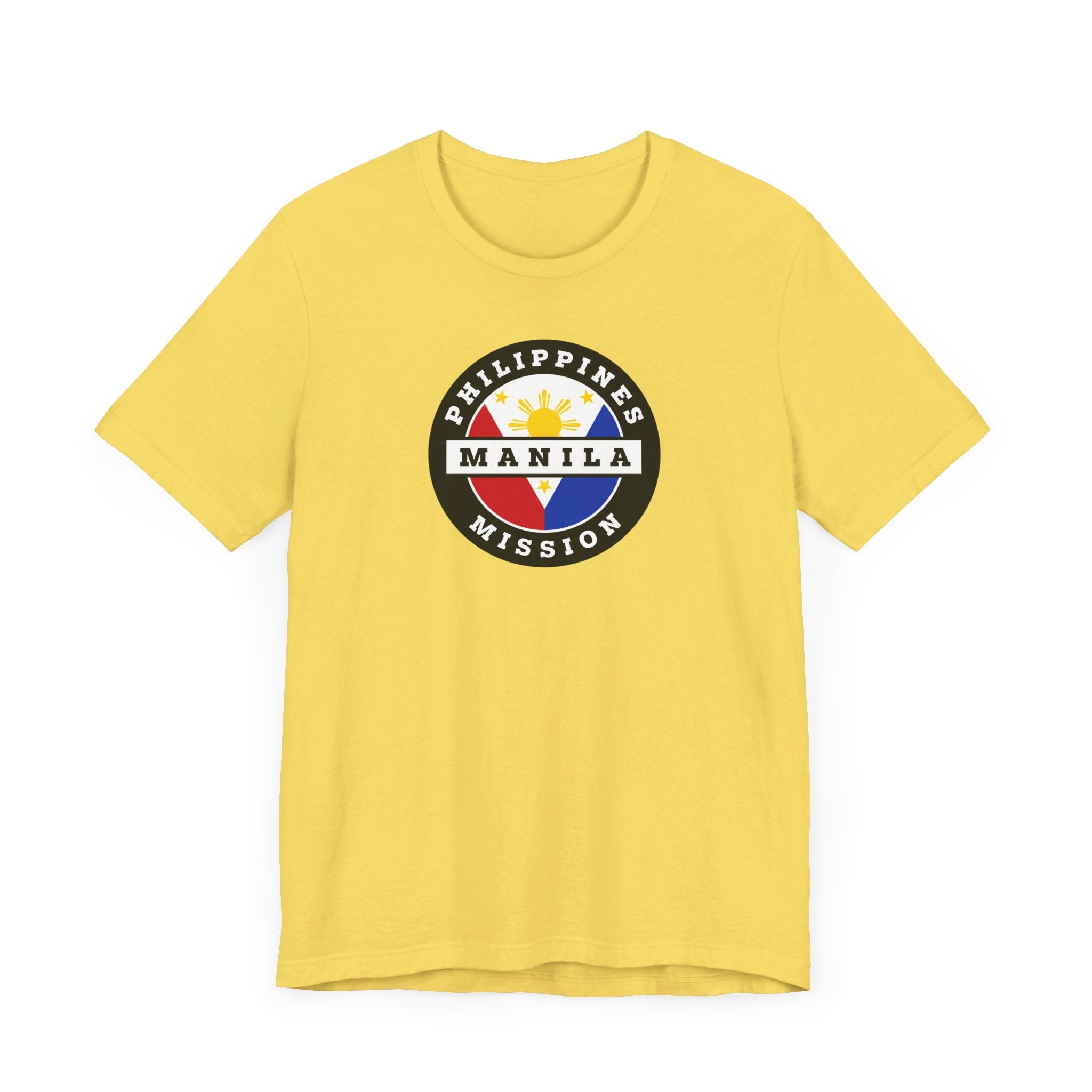 Philippines Manila Mission Circular Flag T-shirt - Latter-Day Saint LDS Missionary Gift - Book of Mormon