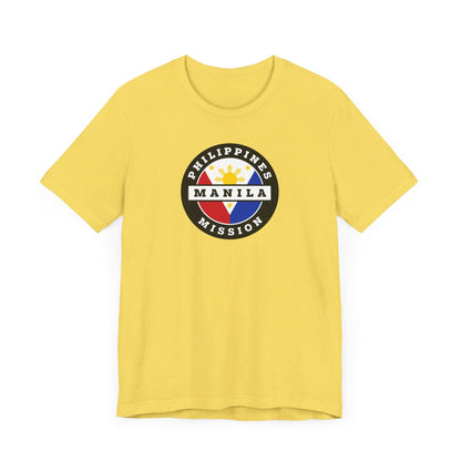 Philippines Manila Mission Circular Flag T-shirt - Latter-Day Saint LDS Missionary Gift - Book of Mormon