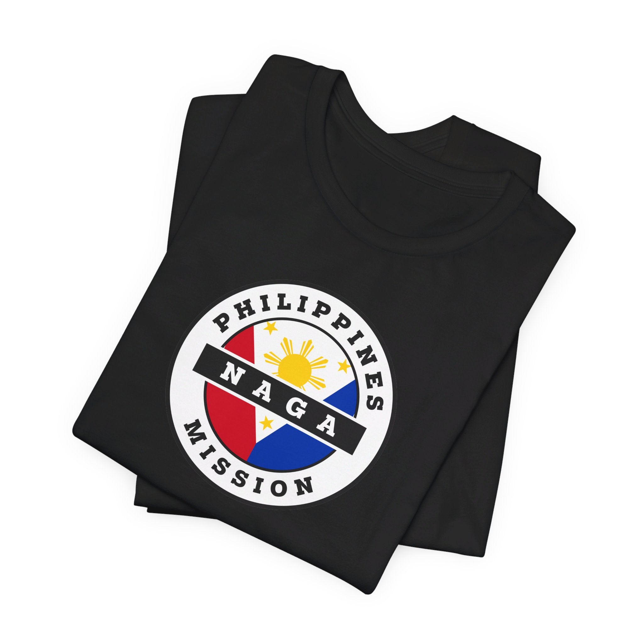 Philippines Naga Mission Circular Flag T-shirt - Latter-Day Saint LDS Missionary Gift - Book of Mormon