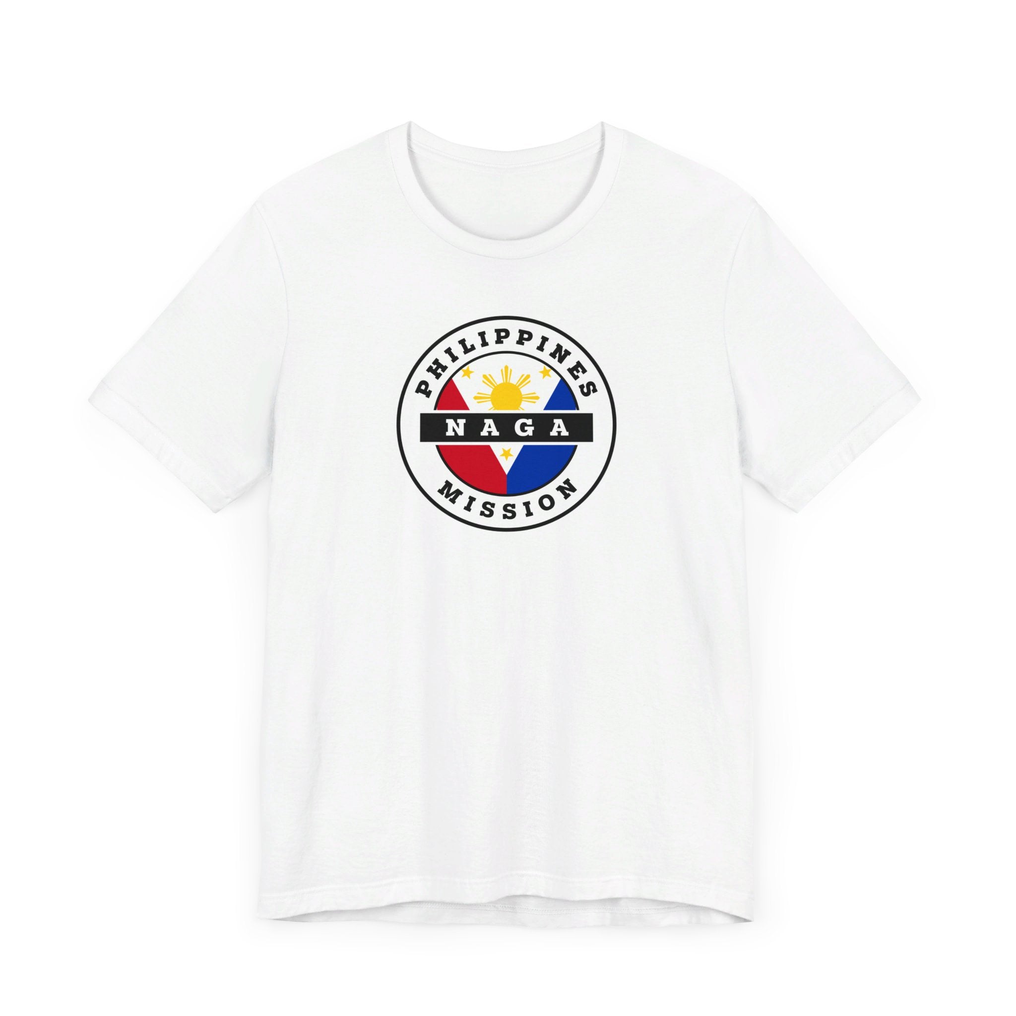 Philippines Naga Mission Circular Flag T-shirt - Latter-Day Saint LDS Missionary Gift - Book of Mormon