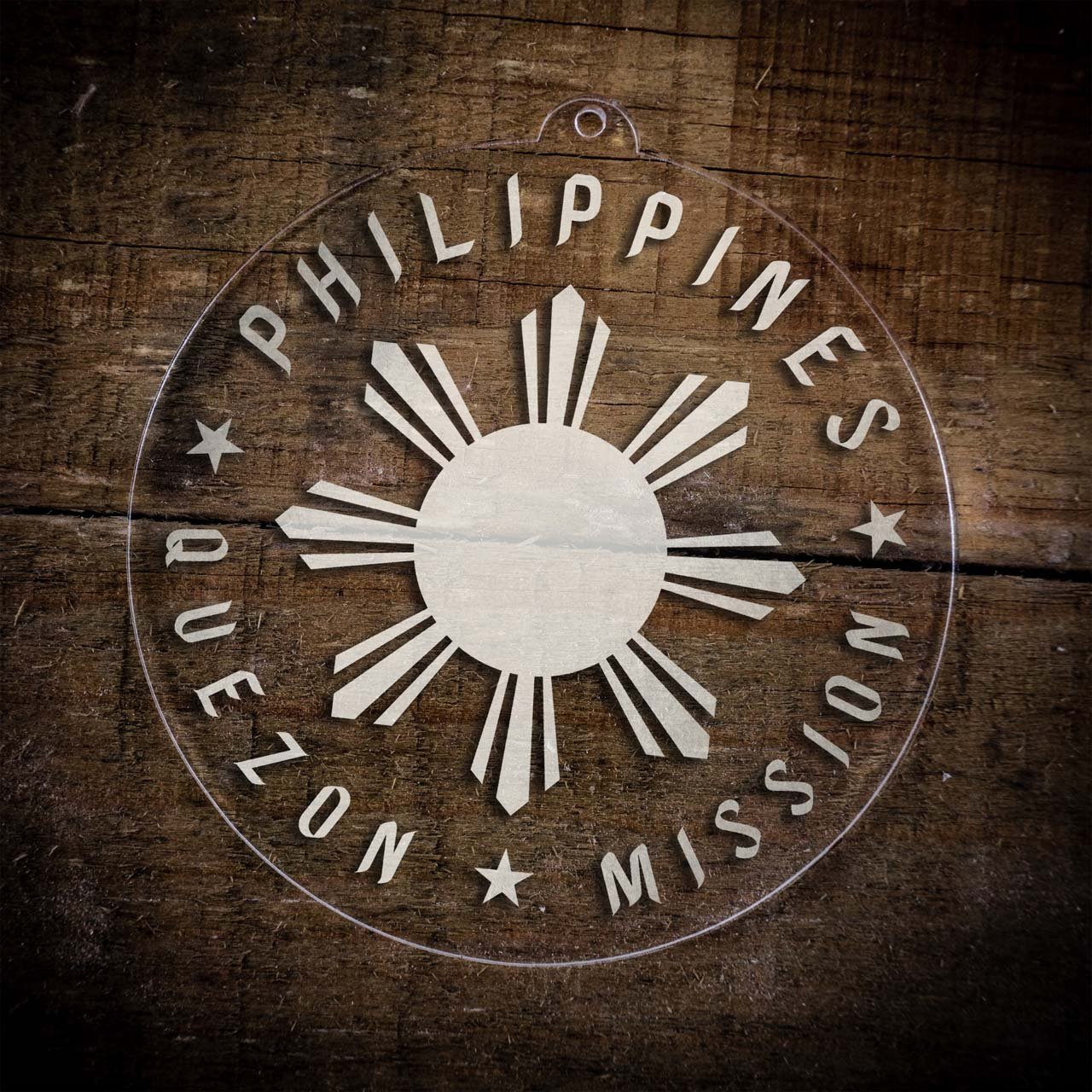 Philippines Quezon City Mission Christmas Ornament - Latter-Day Saint LDS Missionary Gift - Book of Mormon