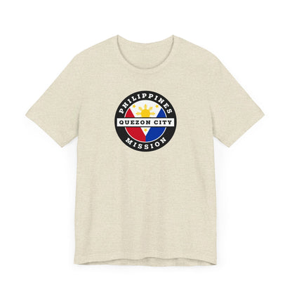 Philippines Quezon City Mission Circular Flag T-shirt - Latter-Day Saint LDS Missionary Gift - Book of Mormon