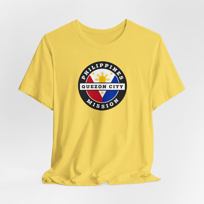 Philippines Quezon City Mission Circular Flag T-shirt - Latter-Day Saint LDS Missionary Gift - Book of Mormon