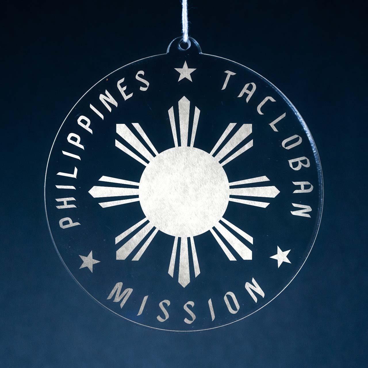 Philippines Tacloban Mission Christmas Ornament - Latter-Day Saint LDS Missionary Gift - Book of Mormon