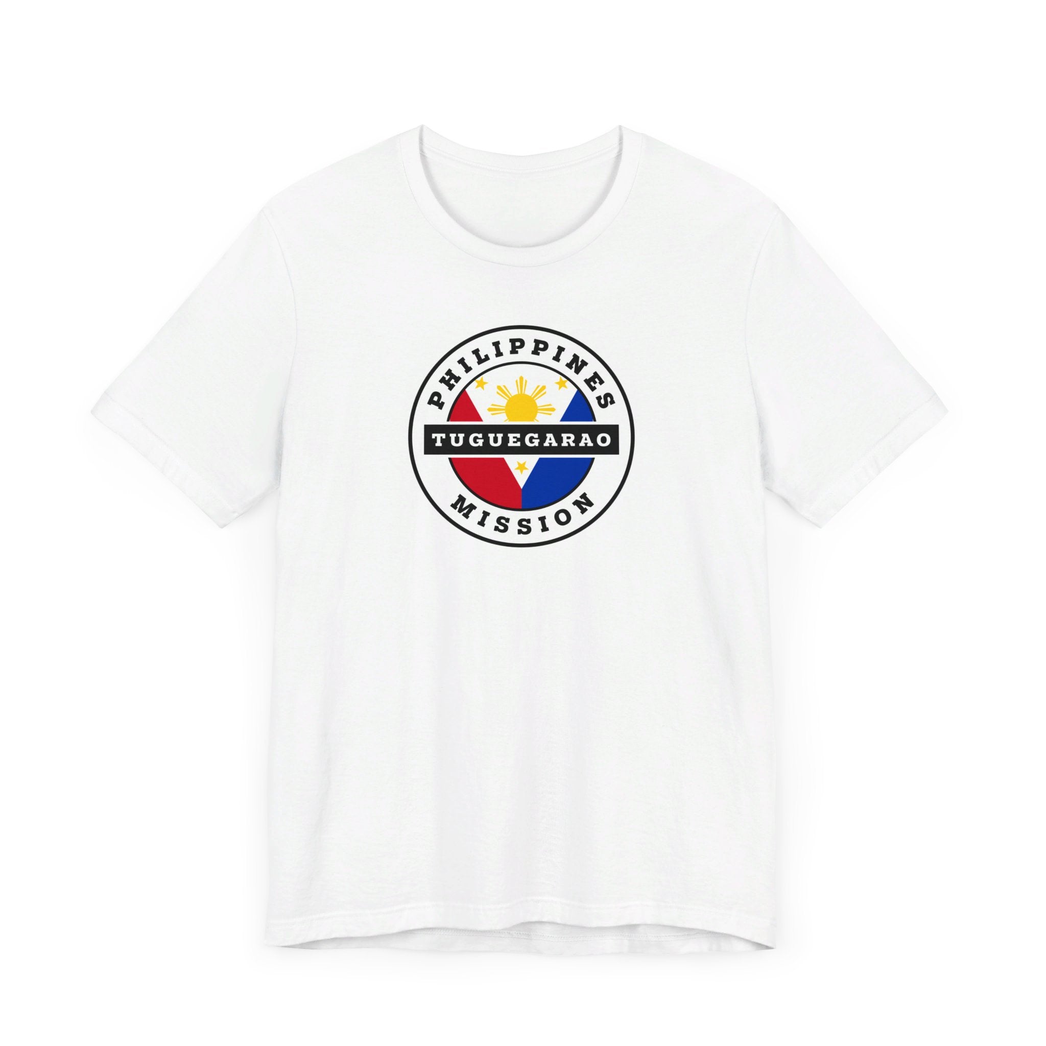 Philippines Tuguegarao Mission Circular Flag T-shirt - Latter-Day Saint LDS Missionary Gift - Book of Mormon