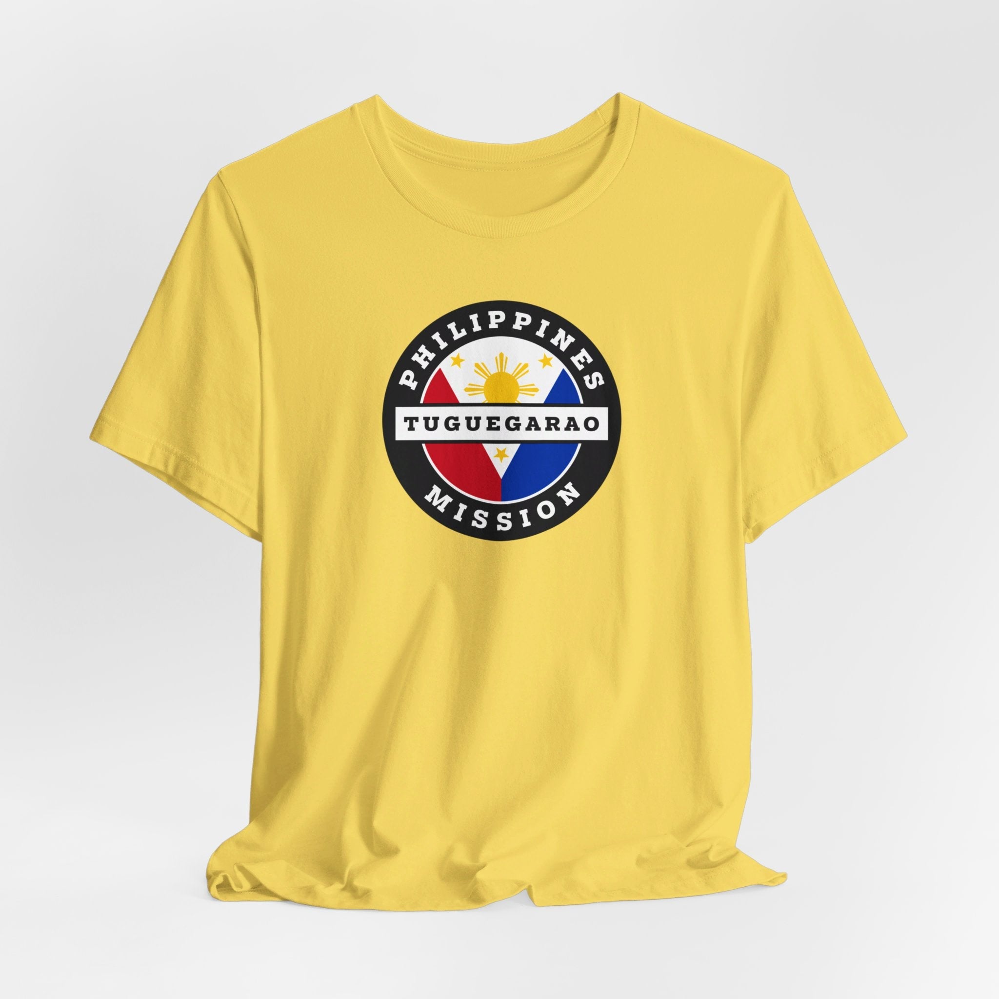 Philippines Tuguegarao Mission Circular Flag T-shirt - Latter-Day Saint LDS Missionary Gift - Book of Mormon