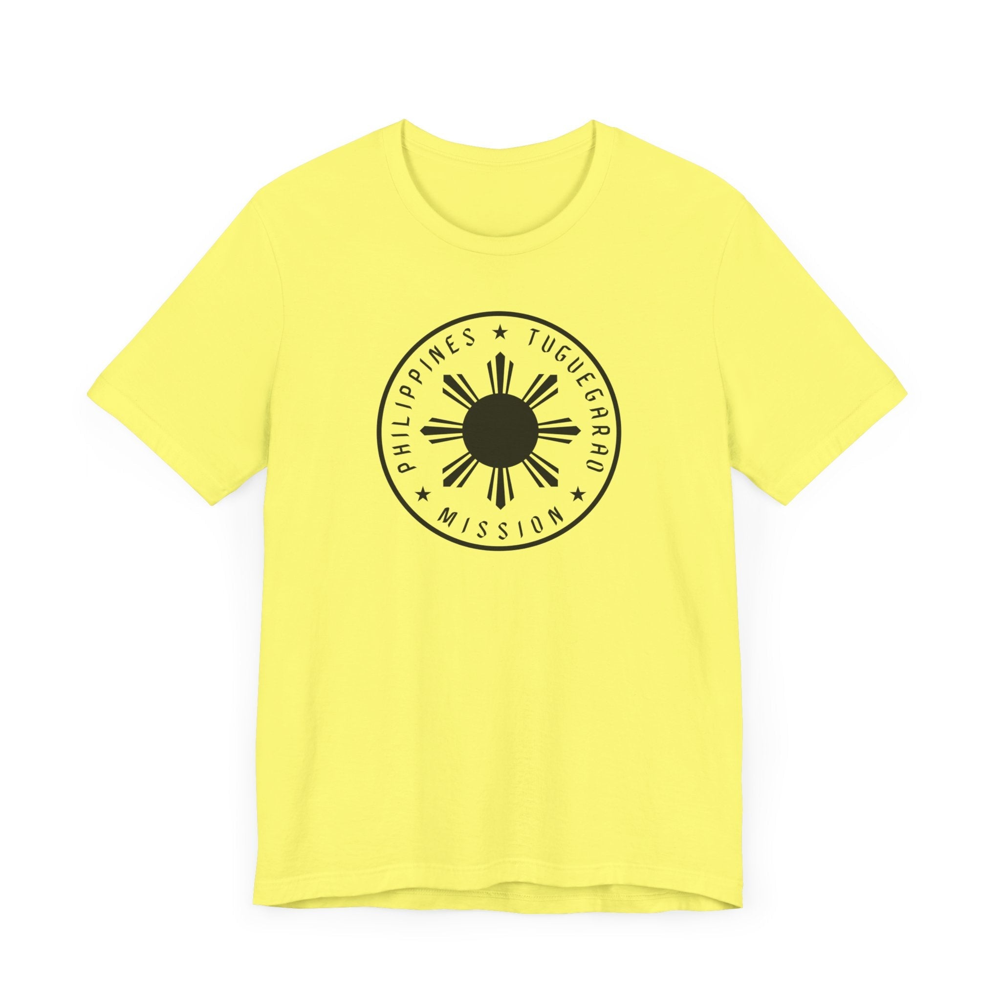 Philippines Tuguegarao Mission Monochrome Circle Logo T-Shirt - Latter-Day Saint LDS Missionary Gift - Book of Mormon