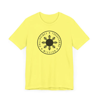 Philippines Tuguegarao Mission Monochrome Circle Logo T-Shirt - Latter-Day Saint LDS Missionary Gift - Book of Mormon