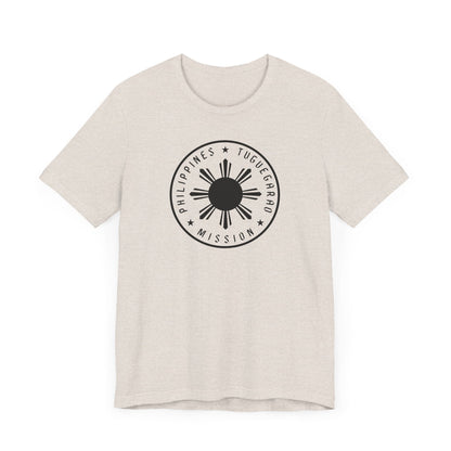 Philippines Tuguegarao Mission Monochrome Circle Logo T-Shirt - Latter-Day Saint LDS Missionary Gift - Book of Mormon