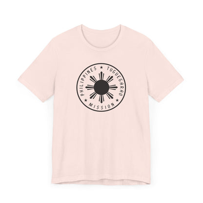 Philippines Tuguegarao Mission Monochrome Circle Logo T-Shirt - Latter-Day Saint LDS Missionary Gift - Book of Mormon