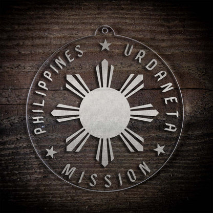 Philippines Urdaneta Mission Christmas Ornament - Latter-Day Saint LDS Missionary Gift - Book of Mormon
