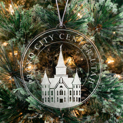 Provo City Center Temple Christmas Ornament - Latter-Day Saint LDS Missionary Gift - Book of Mormon